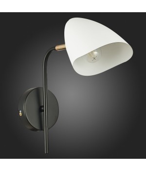 SLE103601-01 Бра Черный, Золотой/Белый E14 1*40W SATTA-foto6