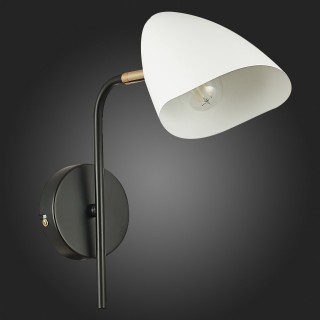 SLE103601-01 Бра Черный, Золотой/Белый E14 1*40W SATTA-foto6