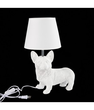 SLE115204-01 Прикроватная лампа Белый, Хром/Белый E27 1*40W NARNI-foto4