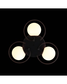 SL418.402.03 Люстра потолочная Черный/Белый E27 3*60W GALIO-foto6