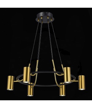 SL1215.403.06 Светильник подвесной ST-Luce Черный, Латунь/Латунь GU10 6*5W 4000K TALIA-foto4