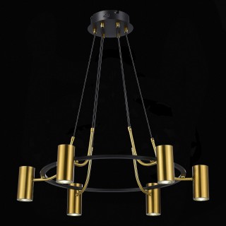 SL1215.403.06 Светильник подвесной ST-Luce Черный, Латунь/Латунь GU10 6*5W 4000K TALIA-foto4