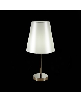 SLE105904-01 Прикроватная лампа Никель/Белый E14 1*40W BELLINO-foto3