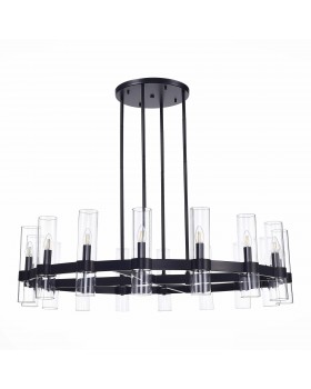 SL1237.403.16 Люстра подвесная ST-Luce Черный/Прозрачный E14 16*15W Isla-foto2