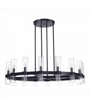 SL1237.403.16 Люстра подвесная ST-Luce Черный/Прозрачный E14 16*15W Isla-foto2