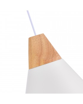 SLE125103-01 Подвес Белый/Белый, Светлое дерево E14 1*40W MODICA-foto3