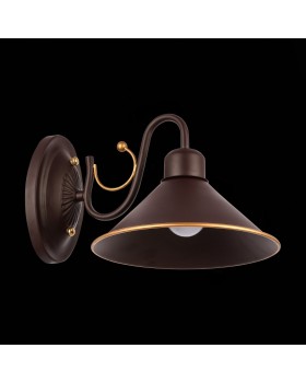 SLE120401-01 Светильник настенный Темно-коричневый/Черный E27 1*60W CIOLLA-foto5