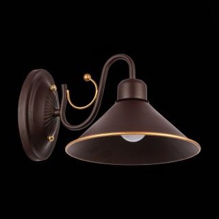 SLE120401-01 Светильник настенный Темно-коричневый/Черный E27 1*60W CIOLLA-foto5