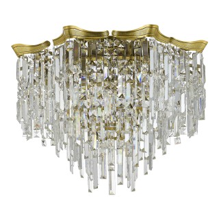 SL1659.302.07 Светильник потолочный ST-Luce Латунь/Прозрачный E14 7*60W OFELIA-foto2