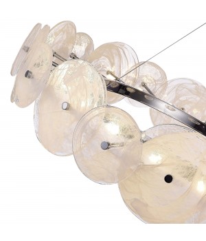 SL1658.103.22 Люстра подвесная ST-Luce Хром/Прозрачно-Белый G9 22*5W 4000K ELSA-foto3