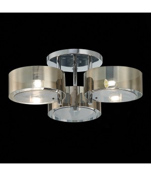 SL483.702.03 Люстра потолочная Хром/Дымчатый E27 3*40W FORESTA-foto4