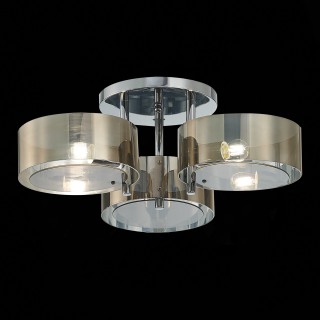 SL483.702.03 Люстра потолочная Хром/Дымчатый E27 3*40W FORESTA-foto4