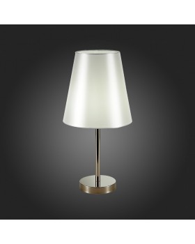 SLE105904-01 Прикроватная лампа Никель/Белый E14 1*40W BELLINO-foto5