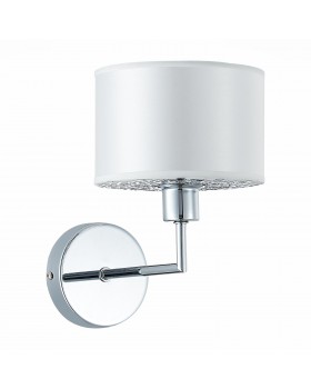 SLE105001-01 Светильник настенный Хром/Белый E14 1*40W BELGE-foto2