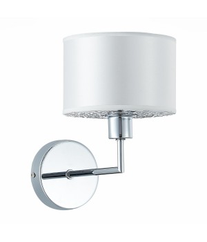 SLE105001-01 Светильник настенный Хром/Белый E14 1*40W BELGE-foto2