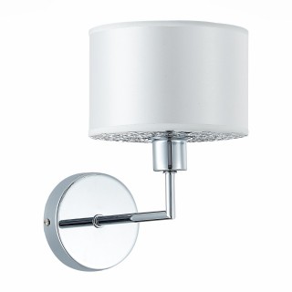 SLE105001-01 Светильник настенный Хром/Белый E14 1*40W BELGE-foto2