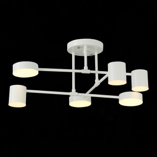 SLE201052-06 Люстра потолочная Белый/Белый LED 6*7W 4000K NOBEL-foto12