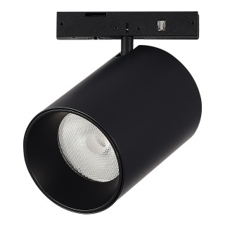 ST671.436.09 Магнитный трековый светильник Черный LED 1*9W 3000K 500Lm Ra>90 36° IP20 D45xH63 24V SUPER5-foto3
