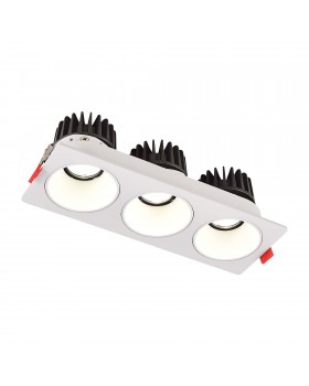 ST052.508.03 Встраиваемый корпус для светодиодного модуля серии ST850, ST851 ST-Luce Белый SHIFT-foto2