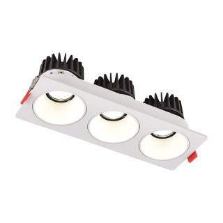 ST052.508.03 Встраиваемый корпус для светодиодного модуля серии ST850, ST851 ST-Luce Белый SHIFT-foto2