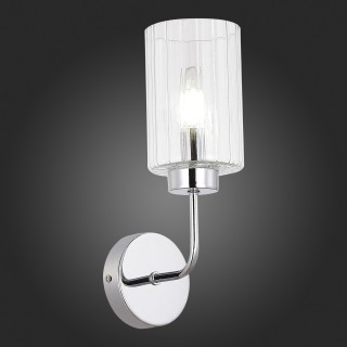 SLE1127-101-01 Светильник настенный Хром/Прозрачный E14 1*40W TILDA-foto4