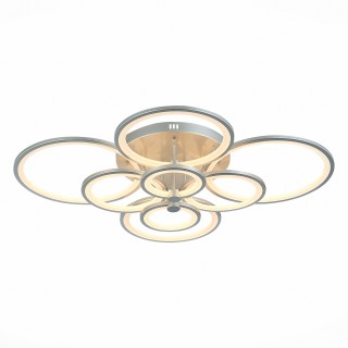 SLE200392-08 Светильник потолочный Серебристый/Белый LED 1*256W 3000-6000K LETO-foto2