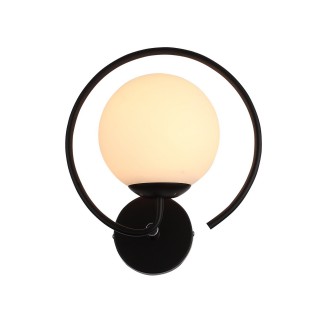 SL418.401.01 Бра Черный/Белый E27 1*60W GALIO-foto3