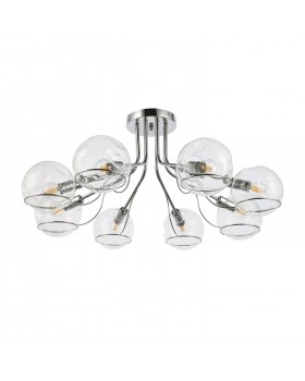 SLE102502-08 Люстра потолочная Хром/Прозрачный E14 8*40W BACA-foto2