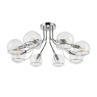 SLE102502-08 Люстра потолочная Хром/Прозрачный E14 8*40W BACA-foto2