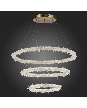 SL6105.203.03 Люстра подвесная ST-Luce Золотистый/Прозрачный LED 1*160W 3000 - 6500K Lucchero-foto10