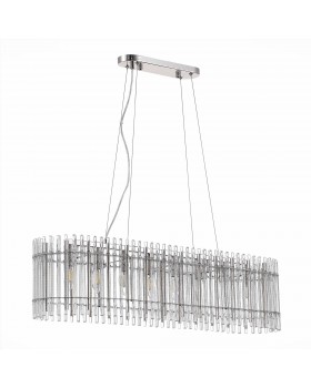 SL1656.113.08 Люстра подвесная ST-Luce Никель/Прозрачный E14 8*40W EPICA-foto2