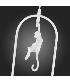 SLE115123-01 Светильник подвесной Белый/Белый E27 1*60W TENATO-foto9