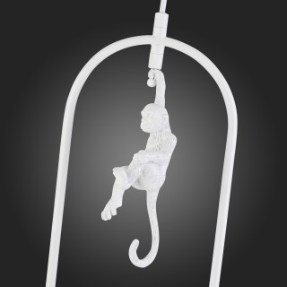 SLE115123-01 Светильник подвесной Белый/Белый E27 1*60W TENATO-foto9