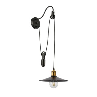 SLE120501-01 Светильник настенный Черный/Черный E27 1*60W ESPERAZZA-foto2