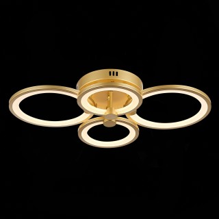 SLE200322-04 Светильник потолочный Золотистый/Белый LED 1*100W 3000-6000K LETO-foto7