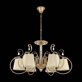 SL177.203.06 Люстра подвесная, потолочная Золотистый/Белый E14 6*40W AZZURRO-foto8