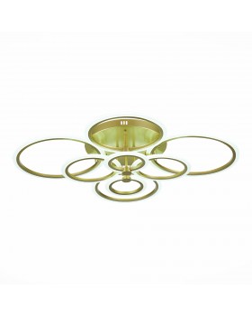 SLE500522-08 Светильник потолочный Золотистый/Белый LED 1*212W 3000-6000K CERINA-foto3