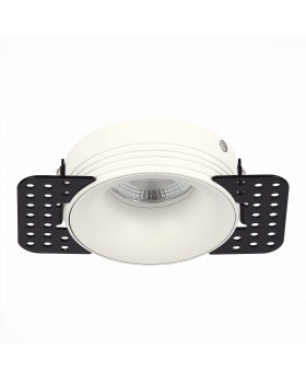 ST218.558.01 Св-к встр. Белый GU10 1*50W IP20 D85xH30 165-265V Без ламп Встраиваемые светильники-foto2