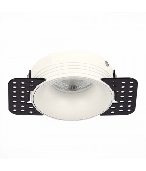 ST218.558.01 Св-к встр. Белый GU10 1*50W IP20 D85xH30 165-265V Без ламп Встраиваемые светильники-foto2