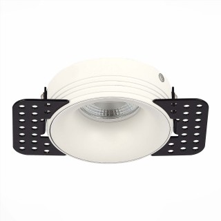 ST218.558.01 Св-к встр. Белый GU10 1*50W  IP20 D85xH30 165-265V Без ламп Встраиваемые светильники-foto2