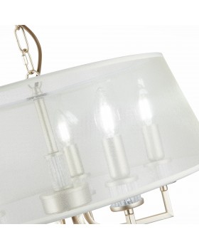 SLE107513-05 Люстра подвесная Золотистый/Шампань E14 5*40W MANILA-foto10