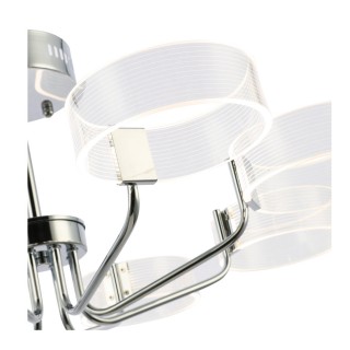 SLE283102-08 Люстра потолочная Хром/Белый LED 8*8W 3000K SOLLA-foto3