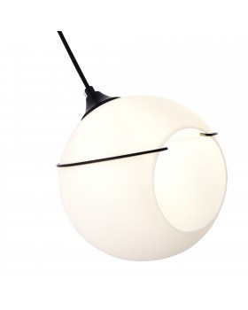 SLE103143-01 Подвес Черный/Белый E27 1*60W SATTURO-foto3