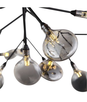 SL411.443.45 Люстра подвесная ST-Luce Черный/Дымчатый G4 45*1,5W RICCARDO-foto10