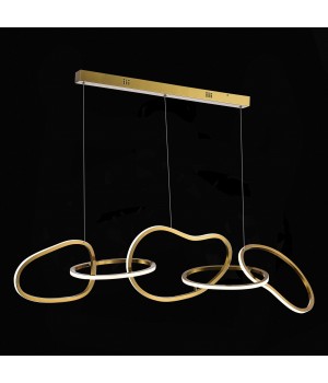 SL6505.203.45 Светильник подвесной ST-Luce Золотистый/Золотистый LED 1*45W 4000K ABRA-foto3