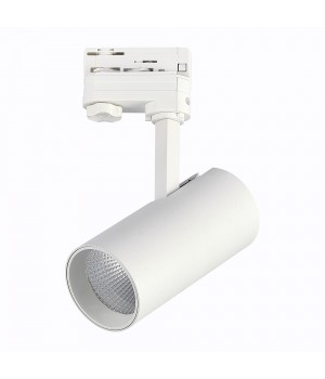 ST661.546.20 Св-к трек. Белый LED 1*20W 4000K 1 600Lm Ra>90 38° IP20 L150xW70xH202 165-265V Трехфазная трековая система-foto3