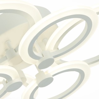 SLE500652-06 Светильник потолочный Белый/Белый LED 1*108W 3000-6000K CERINA-foto5