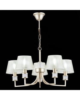 SLE107503-05 Люстра подвесная Золотистый/Шампань E14 5*40W MANILA-foto4