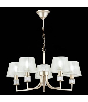 SLE107503-05 Люстра подвесная Золотистый/Шампань E14 5*40W MANILA-foto4