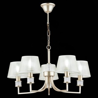 SLE107503-05 Люстра подвесная Золотистый/Шампань E14 5*40W MANILA-foto4